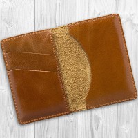 Картхолдер из кожи HiArt CH-01 Crystal Amber
