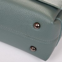 Женская кожаная сумка ALEX RAI 99105 l.green