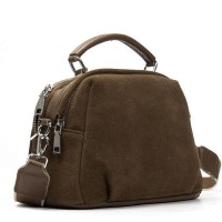 Женская замшевая сумка ALEX RAI 99125 khaki