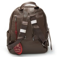Женский кожаный рюкзак ALEX RAI 95517-9 khaki