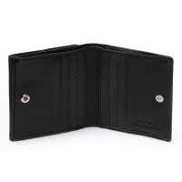 Женский кожаный кошелек Bright DR. BOND WS-219 black