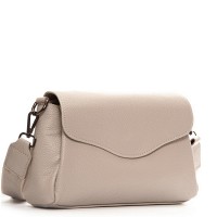 Женская кожаная сумка ALEX RAI 99118 beige