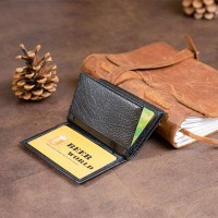 Женская кожаная визитница ST Leather 19213 Черная