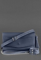Женская сумка BlankNote «Элис» темно-синяя bn-bag-7-navy-blue