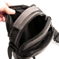 Сумка через плечо Lanpad A18043 grey мал