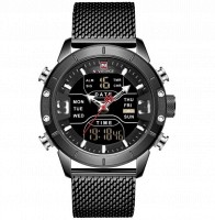 Мужские часы NAVIFORCE TESLA BLACK (NF9153)