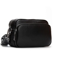 Женский молодежный кожаный клатч ALEX RAI 3803 black