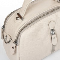 Женский молодежный кожаный клатч ALEX RAI 2906 white