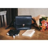 Бохо-сумка BlankNote "Лилу" графит