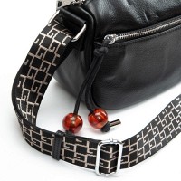 Женская кожаная сумка классическая ALEX RAI 93038 black