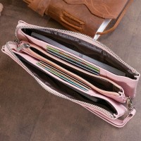 Женский кожаный клатч ST Leather 19250 Розовый