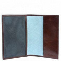 Обложка для паспорта коричневая Piquadro Blue Square (AS300B2_MO)