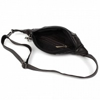 Мужская кожаная сумка бананка TARWA GC-8040-3md