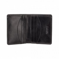Кожаный мужской кошелек с RFID защитой Visconti tsc39 blk