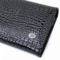 Женский лаковый кожаный кошелек ST Leather 22718 