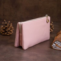 Женский кожаный клатч ST Leather 19250 Розовый