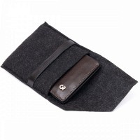 Мужское кожаное портмоне GRANDE PELLE 11328 Коричневое