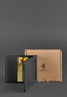Кожаный зажим для купюр BlankNote 1.0 графит bn-pm-1-g-kr