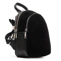 Женский замшевый рюкзак ALEX RAI 2058 black