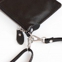 Молодежный клатч из кожи ALEX RAI 8801-3 black