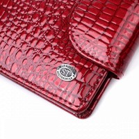 Женский лаковый кожаный кошелек ST Leather 22685 