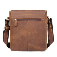 Мужская кожаная коричневая сумка Vintage 20206
