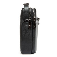 Мужская кожаная сумка через плечо BRETTON 407-89 black