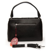 Женская кожаная сумка ALEX RAI 6610 black