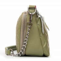 Женская кожаная сумка ALEX RAI 8912-10 olive