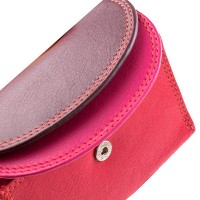 Женский кожаный кошелек Visconti RB126 Zanzibar (Plum Multi)