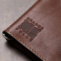 Кожаный зажим для купюр GRANDE PELLE 11522