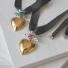 Колье Скифская Этника Дукач Ягнус light siam gold 925 23-11505sg08-5061p