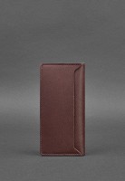Кожаное портмоне-купюрник BlankNote 11.0 бордовое BN-PM-11-VIN