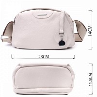 Молодежная женская кожаная сумка через плечо Vintage 22593