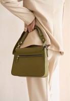 Женская кожаная  сумка Jessie оливковая TW-JESSIE-OLIVE