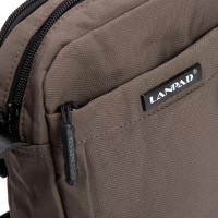 Сумка через плечо Lanpad A45007 coffee мал