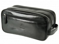 Мужской кожаный несессер Visconti MZ100 Naples (black)