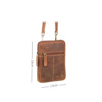 Сумка мужская кожаная Visconti S10 Remi (Oil Tan)