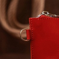 Кожаная косметичка Shvigel 16410 