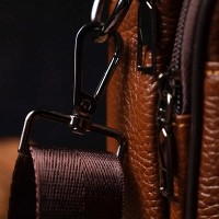 Кожаная мужская сумка через плечо Vintage 21954 