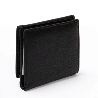 Женский кожаный кошелек Bright DR. BOND WS-219 black