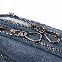 Молодежная женская кожаная сумка через плечо Vintage 22600 