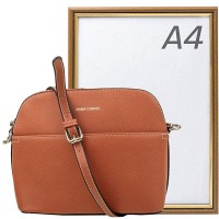 Женская клатч из кожзаменителя AMELIE GALANTI A991541-brown