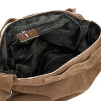 Женская замшевая сумка ALEX RAI 8818 khaki