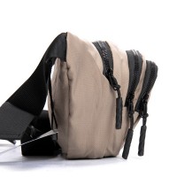 Мужская сумка на пояс Lanpad 61056 light khaki