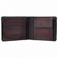 Мужской кожаный кошелек Visconti MT92 Zanotti (Burgundy Burnish)