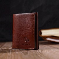 Кожаный женский кошелек ручной работы GRANDE PELLE 16786