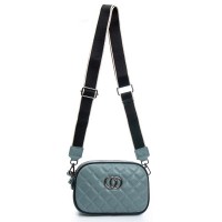 Женский молодежный кожаный клатч ALEX RAI 17001 blue
