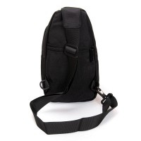 Мужская тканевая сумка-слинг Lanpad 83030 black