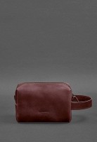 Женская кожаная косметичка-несессер 5.0 Бордовый Crazy Horse BN-CB-5-VIN-KR